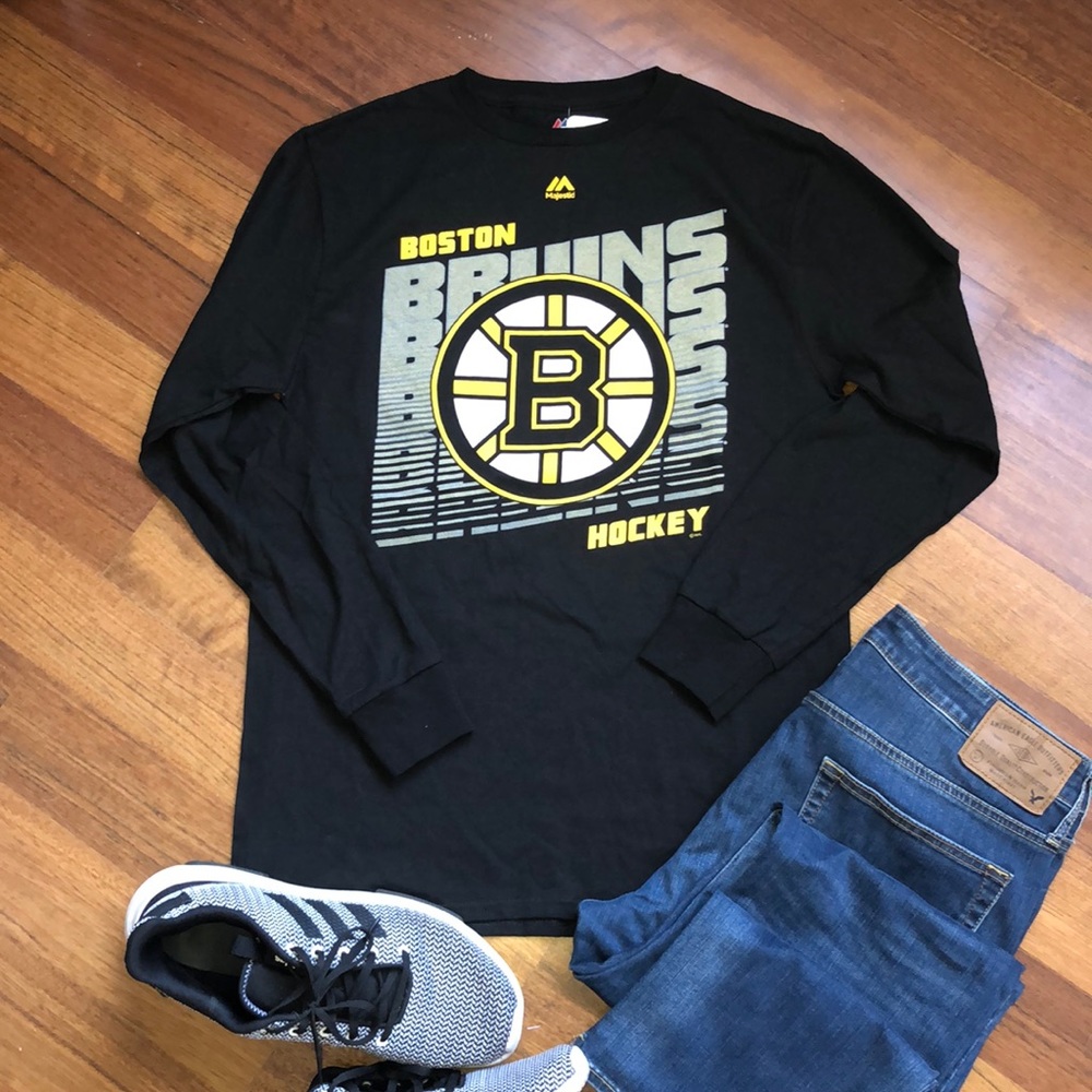 Majestic Boston Bruins Long Sleeve Tee